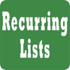 Recurring Lists