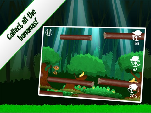 Mega Monkey Run: Kico's Top Free Running Adventure Game! for iPad screenshot 4