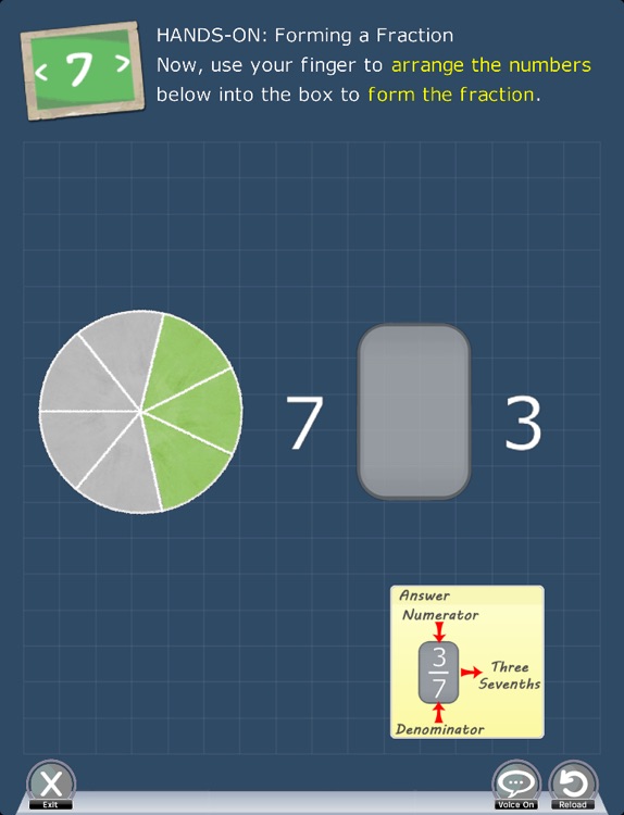 Math Fractions: Understanding Fractions by Visual Math Interactive Sdn ...