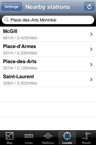 Montreal Metro screenshot 4