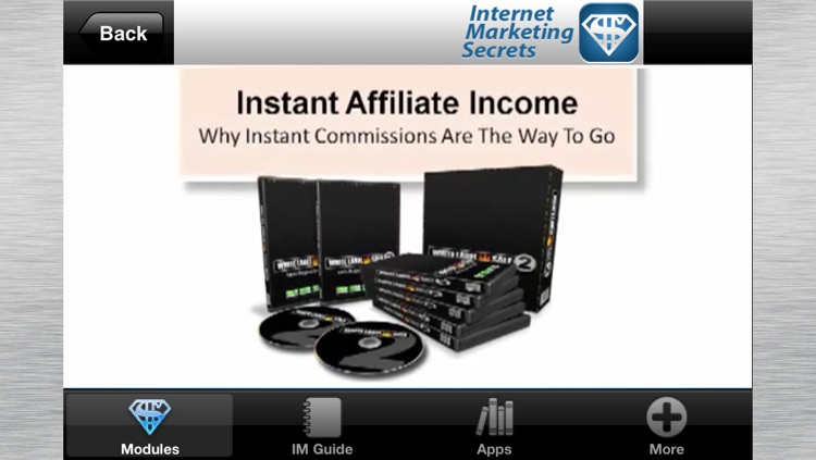 Internet Marketing Income PRO - Super Affiliate Millionaire Secrets screenshot-3