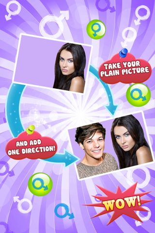 Photo Booth - One Direction version free for Facebook, Flickr, Omegle, Viber & Skype screenshot 2