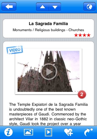 Barcelona Multimedia Travel Guide screenshot 4