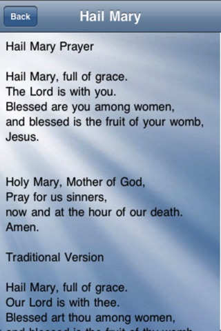 Prayer to Mary screenshot 3