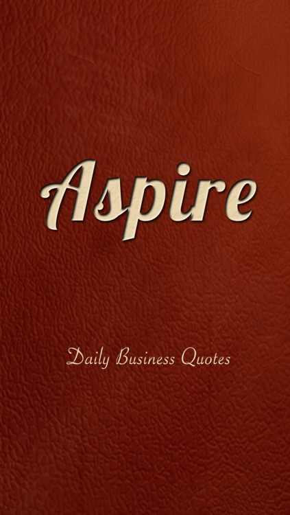 Aspire: Daily Business Quotes and Insights