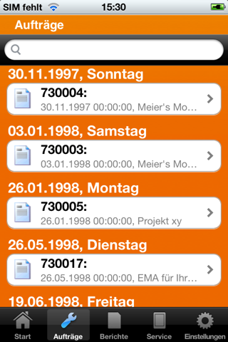 ES 2000: ES mobile screenshot 2