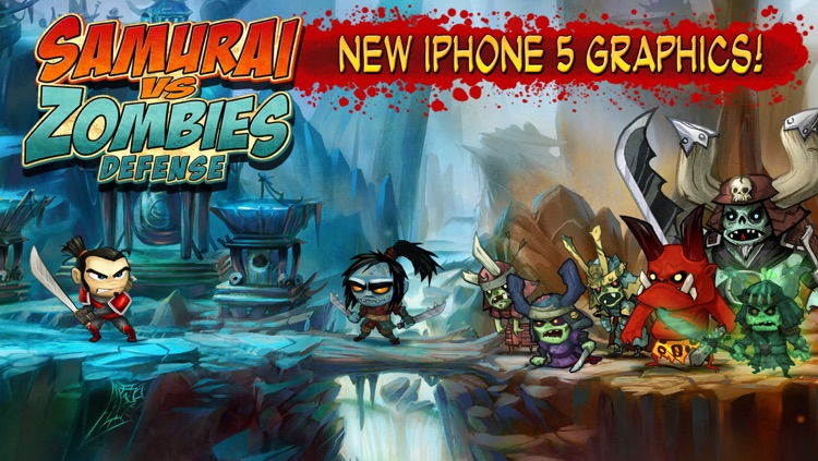 Samurai vs Zombies Defense