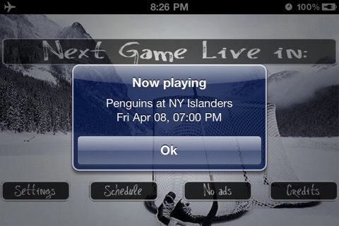 Next Game Live for Hockey screenshot 4