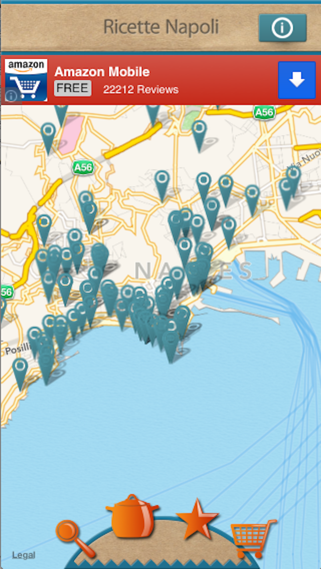 Screenshot #2 pour ricetteNapoli: ricette della cucina napoletana, ristoranti a Napoli