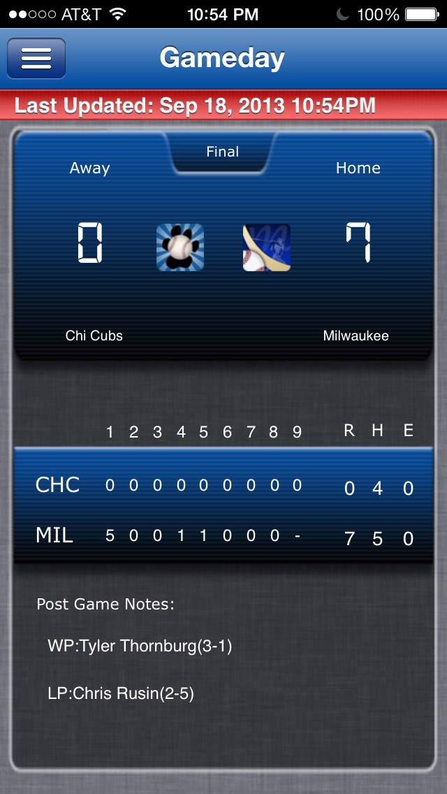 Chicago C Baseball Live review screenshots