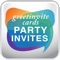 greetinvite-PARTY INVITES iPhone edition