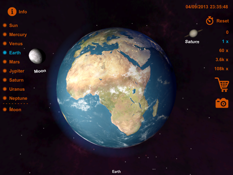Screenshot #4 pour Solar System 3D