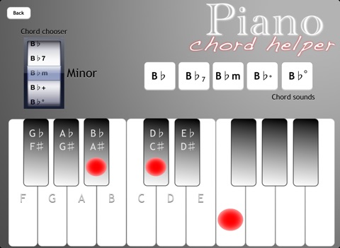 Piano Chord Helper screenshot 4