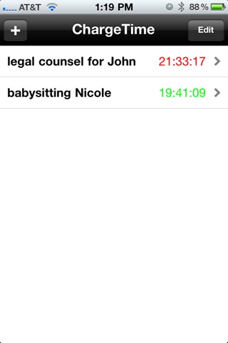 ChargeTime: A Charge Clock for Professionals screenshot 2