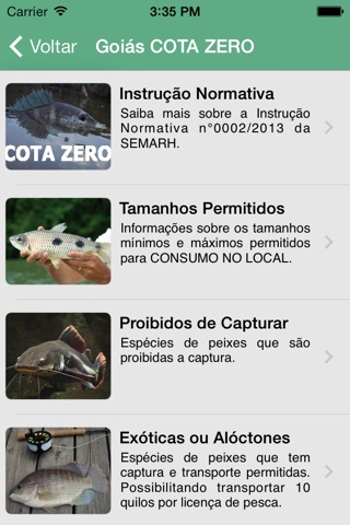 Guia Pescador Esportivo screenshot 3