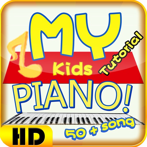 My Kids Piano-Your Baby's First Piano Teaching Game Icon