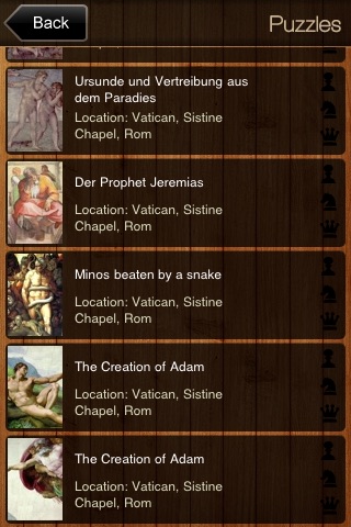 Michelangelo Jigsaw Puzzles