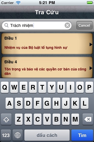 Luật Hình Sự Việt Nam screenshot 3