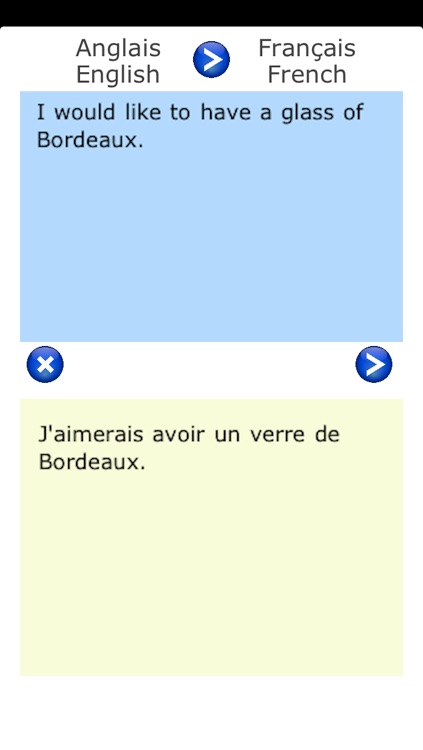 Translate French and English