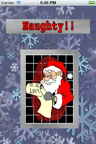 Naughty or Nice Scanner screenshot 2