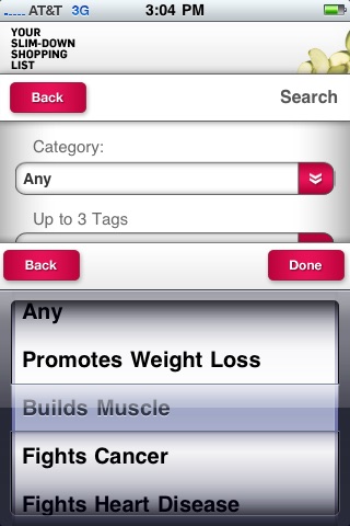 Slim Down Shopping List screenshot-4