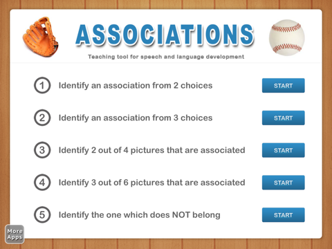 Screenshot #1 for Associations from I Can Do Apps