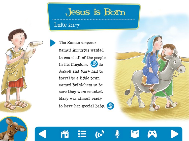 My First Hands-On Bible: The First Christmas Story