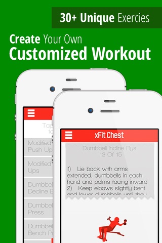 xFit Chest Pro – Daily Workout for Lean Muscular Pecs screenshot 3