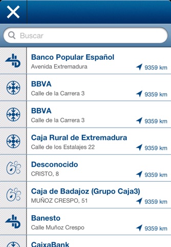 Cajeros screenshot 2