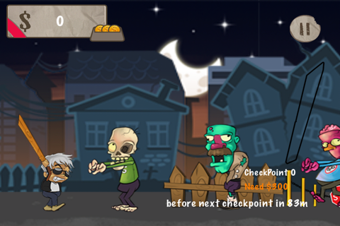 Zombie HitMan Adventure Lite screenshot 2