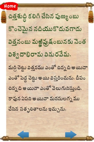 Telugu Satakamulu screenshot 3