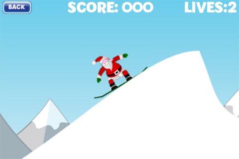 Big Air Santa: Snowboard Xtreme screenshot 2