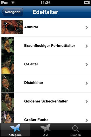 Schmetterlinge screenshot 4