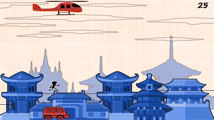 Stick Ninja Running Saga - Escape Run! Free Edition screenshot-3