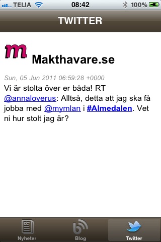 AlmedalsNytt screenshot 4