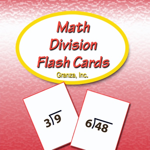 Math Division Flash Cards For 3rd Grade iOS App