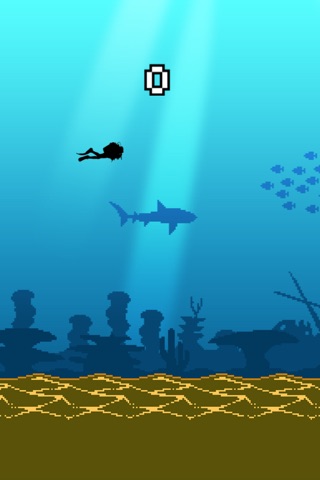 Flappy Amazon Waters FREE -  Top addicting underwater city kids game screenshot 3