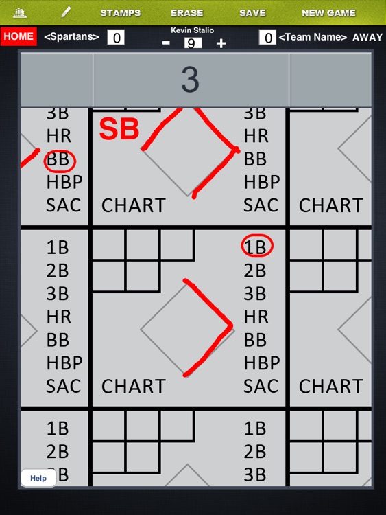 Baseball Scorebook screenshot-4