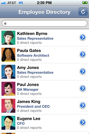 employee directory