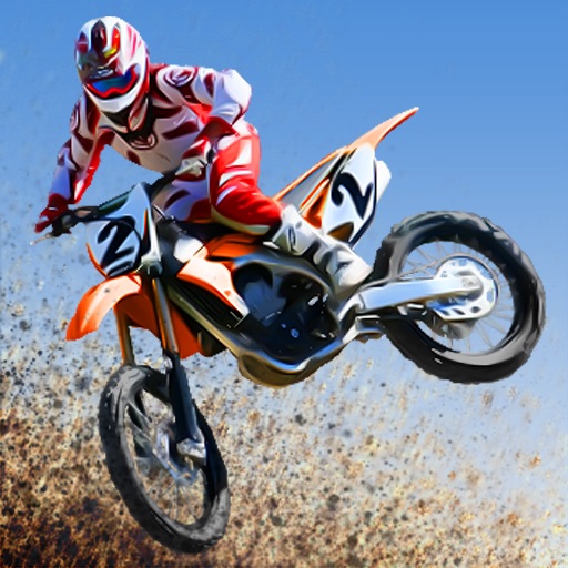 Hardcore Dirt Bike Icon