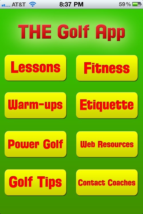 THE Golf App