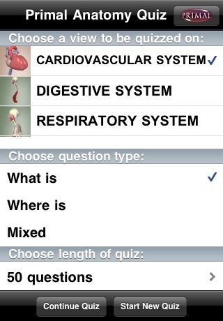 Free Primal Anatomy Quiz screenshot 3