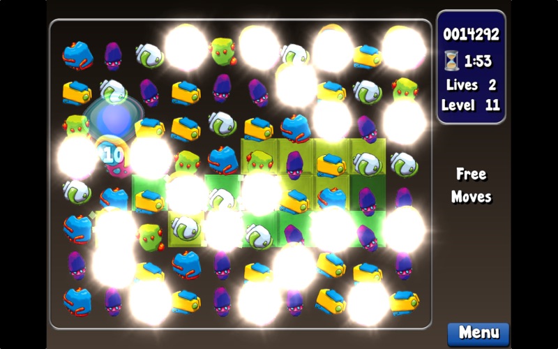 Screenshot #3 pour Creatures Match-3