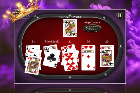 Blackjack 21 - King of Multihand Black Jack HD screenshot 4