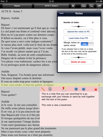 Racine: Théâtre et poésies complètes for iPad screenshot 2