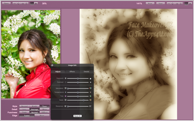 ‎Face Makeover EZ Screenshot