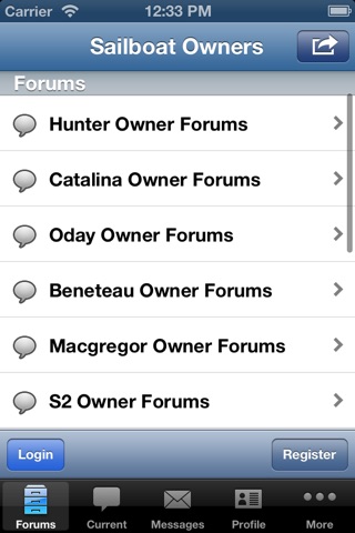 Sailboat Discussion Forum screenshot 2