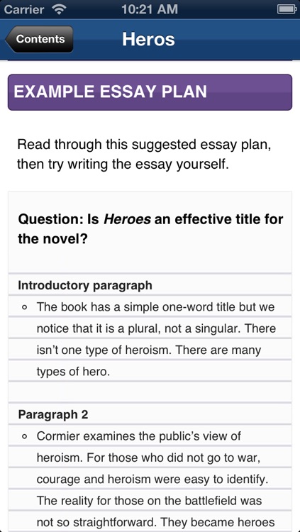 Heroes York Notes GCSE screenshot-3