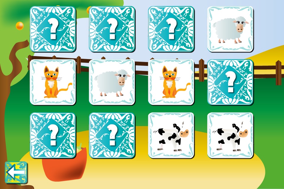 Animal Pairs Game screenshot 2