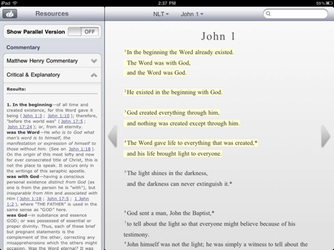 CBN Bible for iPad screenshot 4